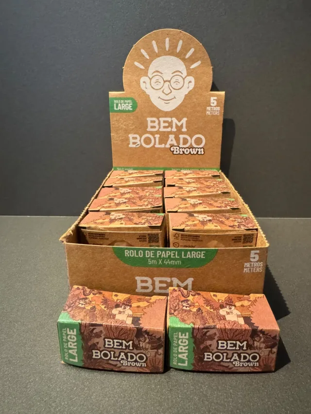 Bem Bolado Brown Rolo de Papel Large