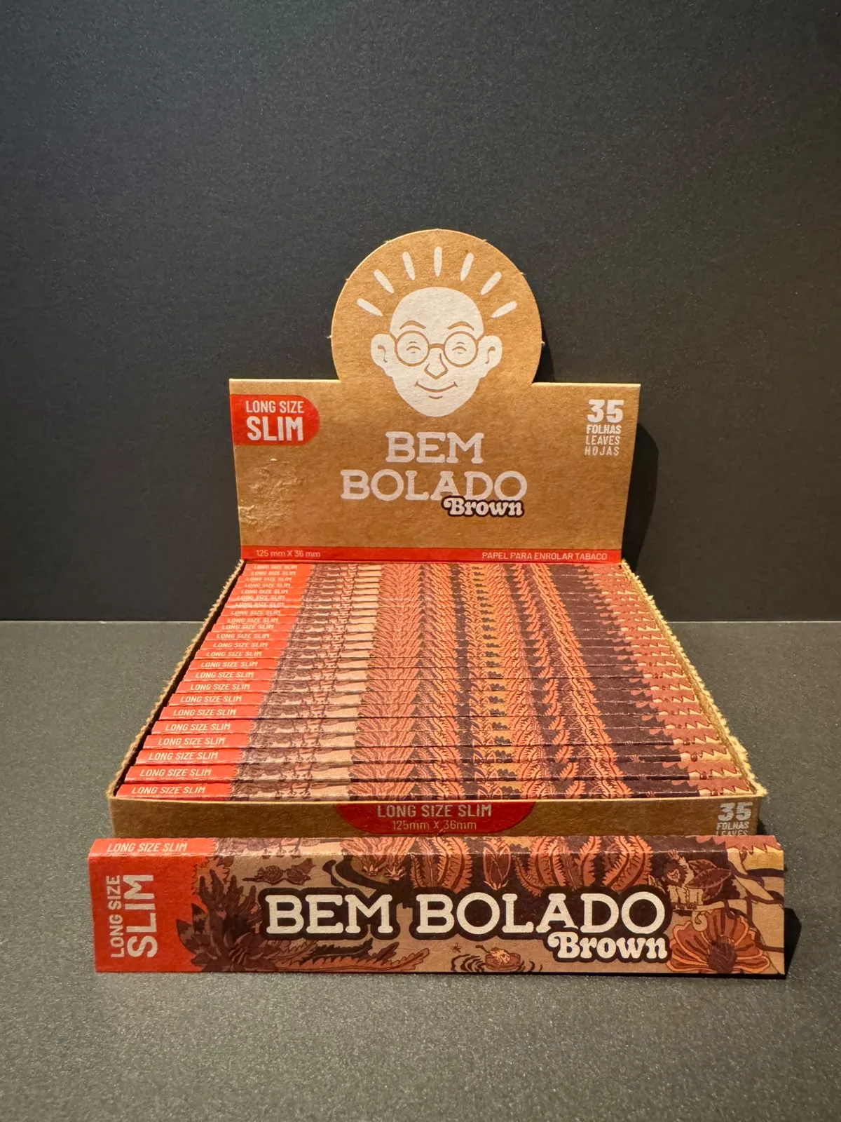 Bem Bolado Long Size Brown