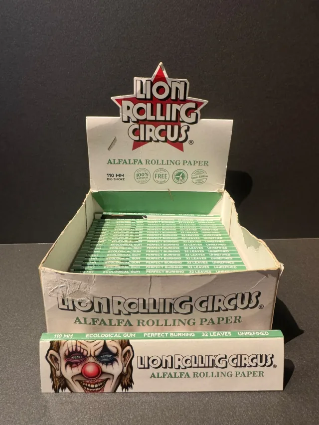 Lion Rolling Circus Alfalfa
