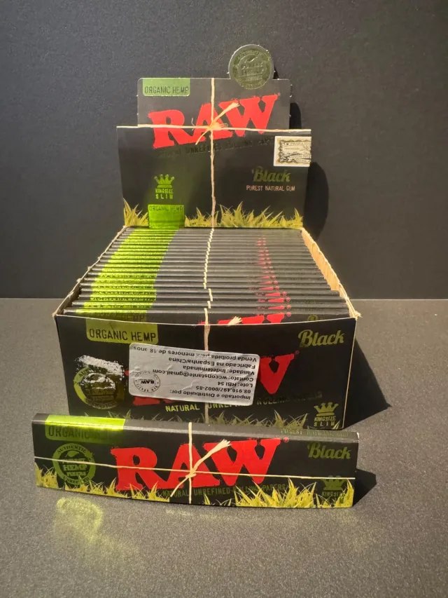 RAW Black Organic Hemp
