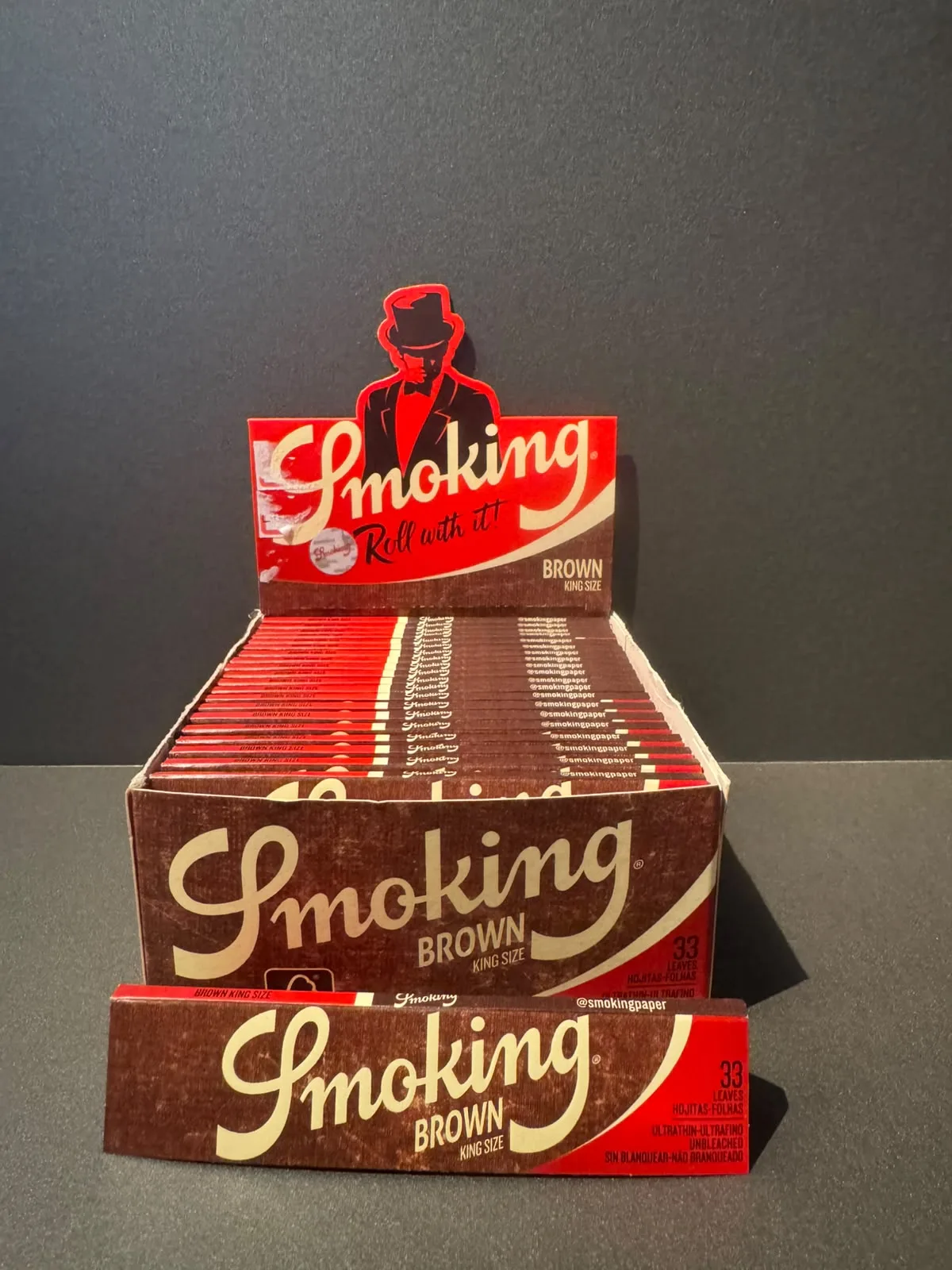 Smoking Brown King Size Slim