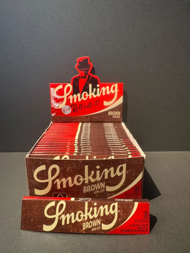 Smoking Brown King Size Slim