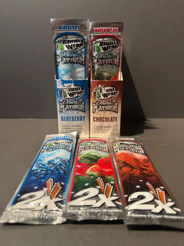 Blunt Wrap Double Platinum – 2 Unidades