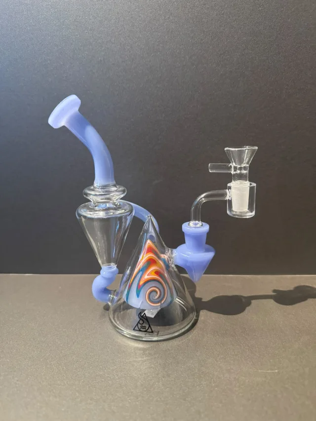 Bong de vidro Squadafum - 20cm