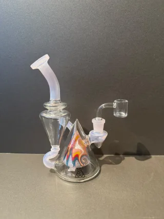 Bong de vidro Squadafum - 20cm