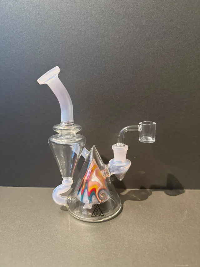 Bong de vidro Squadafum - 20cm