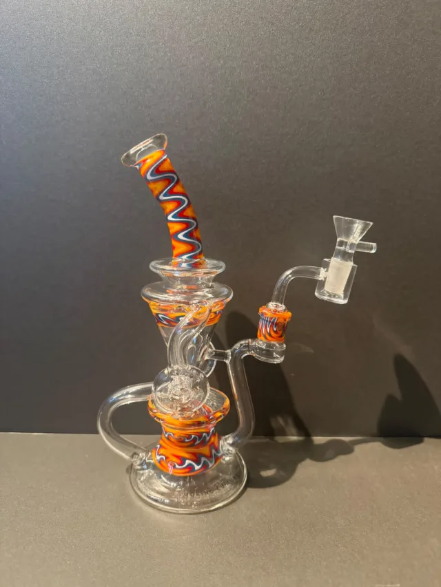 Bong de vidro Squadafum - 24cm