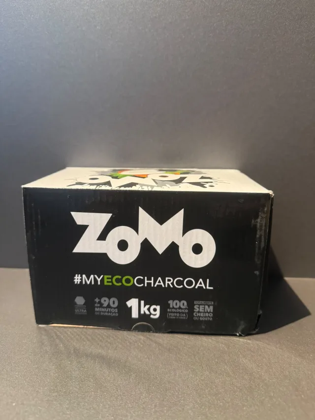 Carvão de Coco Zomo Eco Charcoal – 1kg