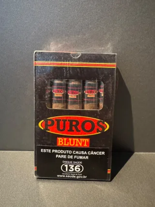 Charuto Puros Blunt – 5 Unidades