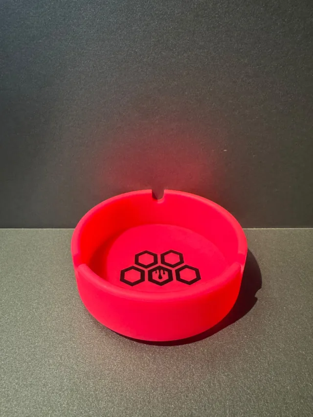 Cinzeiro de Silicone Cultura Dab – Rosa