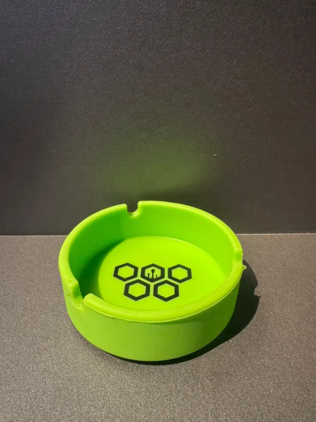 Cinzeiro de Silicone Cultura Dab Verde - Tamanho M