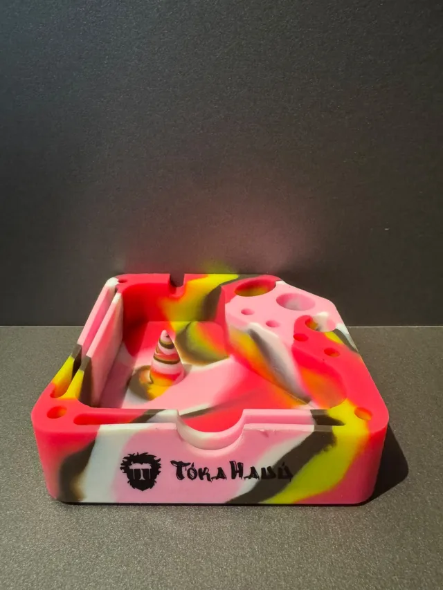 Cinzeiro Tora HAUU  Tie-Dye Rosa - Tamanho G