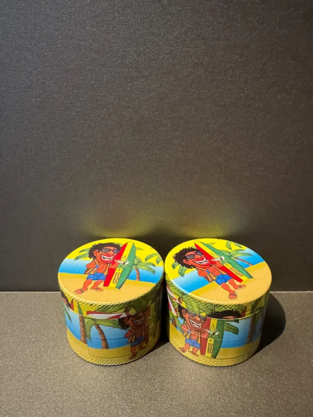 Dichavador de Metal HoneyPuff – Estampas Exclusivas 🔹(Médio)