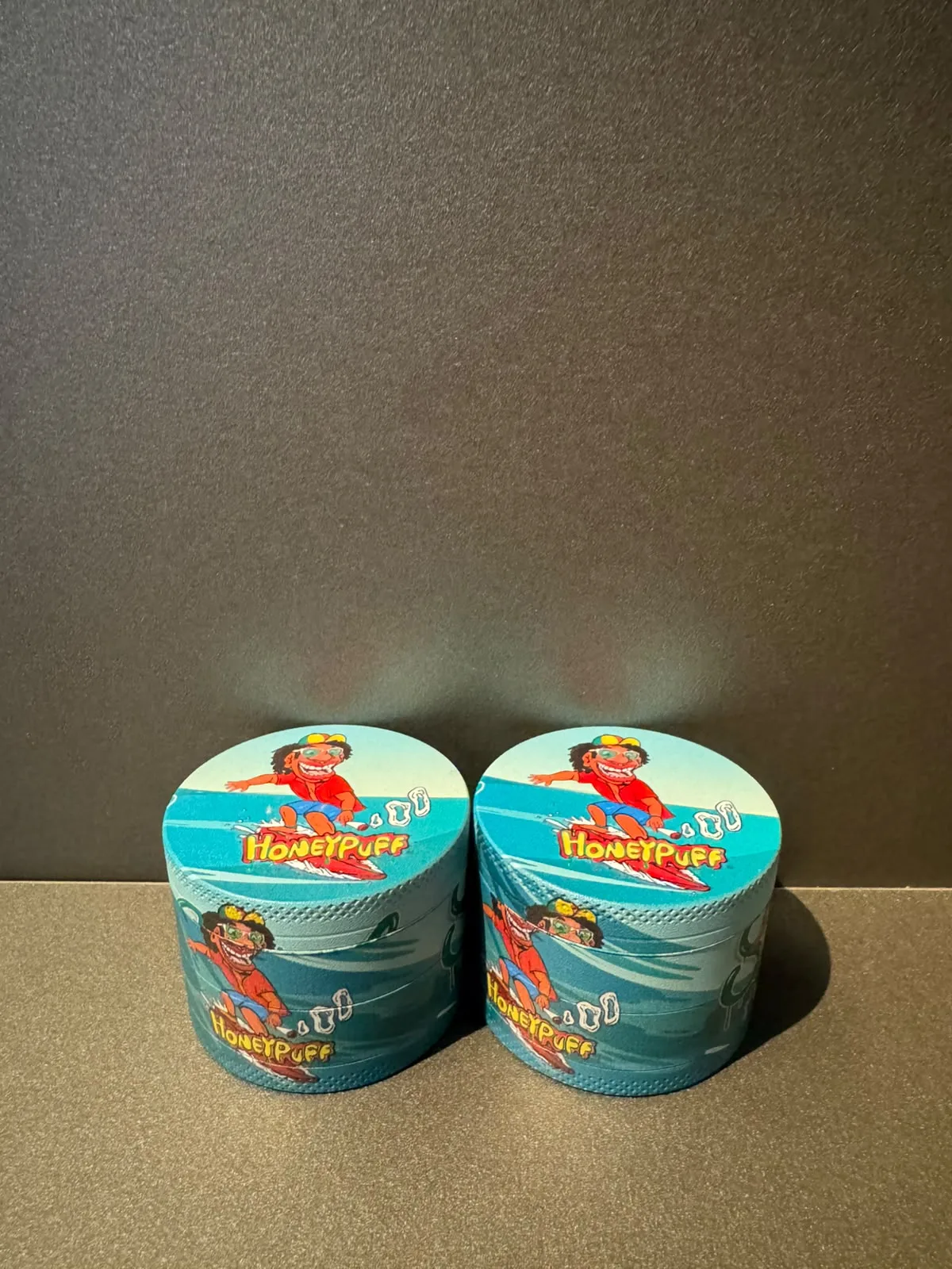 Dichavador de Metal HoneyPuff – Estampas Exclusivas 🔹(Médio)