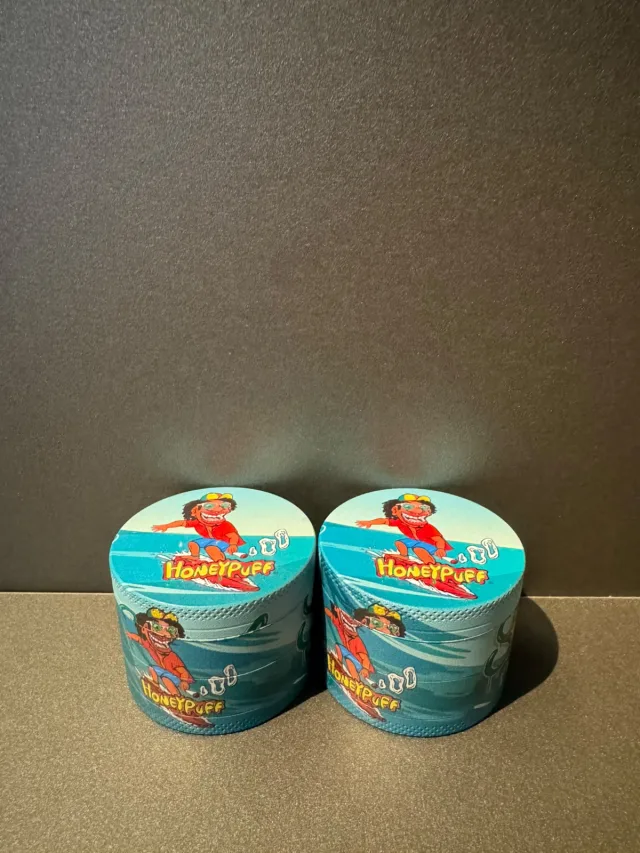 Dichavador de Metal HoneyPuff – Estampas Exclusivas 🔹(Médio)