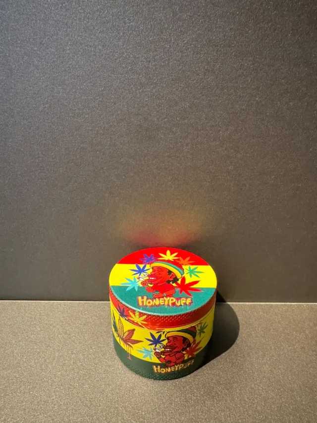 Dichavador de Metal HoneyPuff – Estampas Exclusivas 🔹(Médio)
