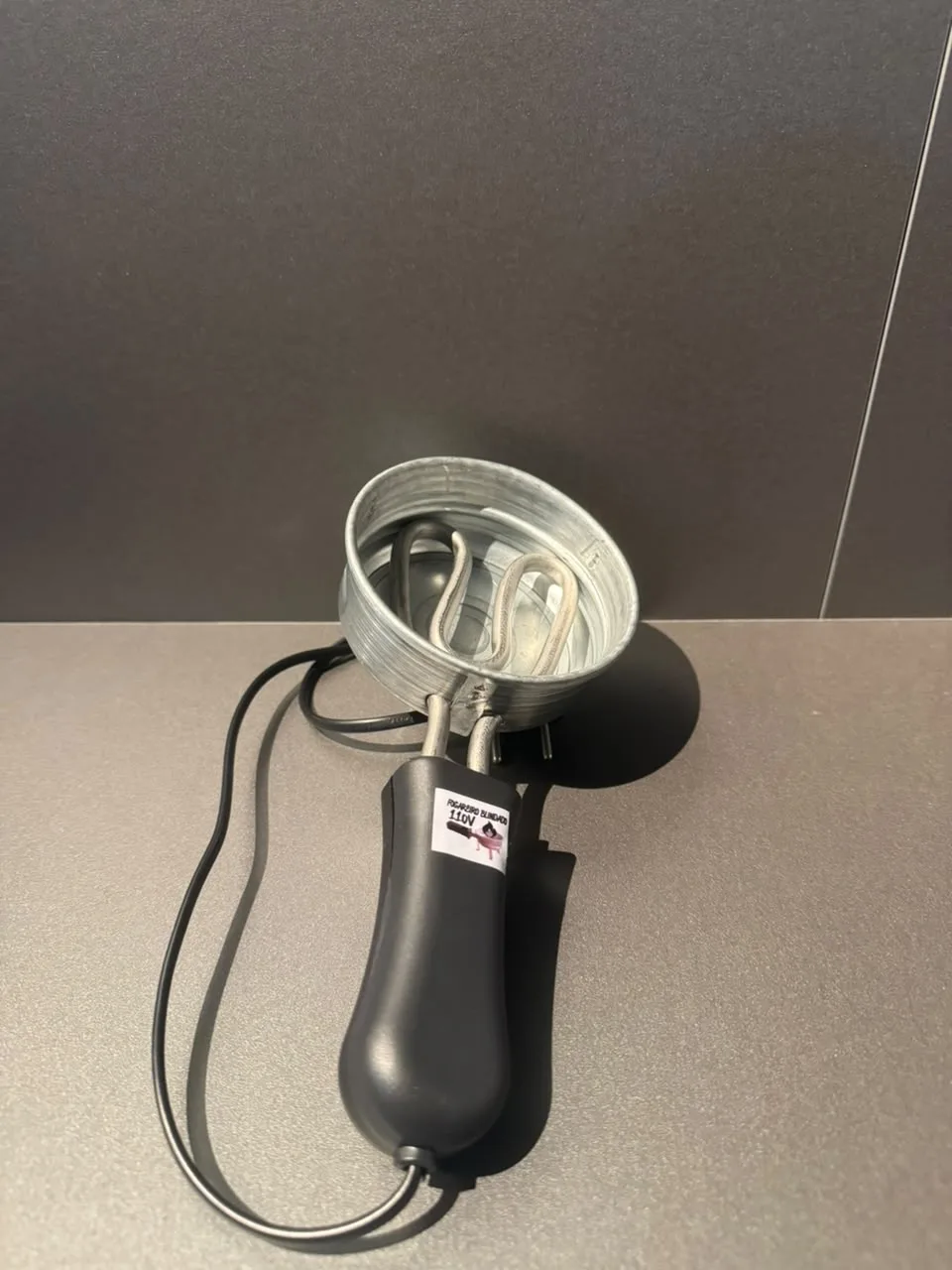 Fogareiro Elétrico para Carvão de Narguilé - Tamanho P