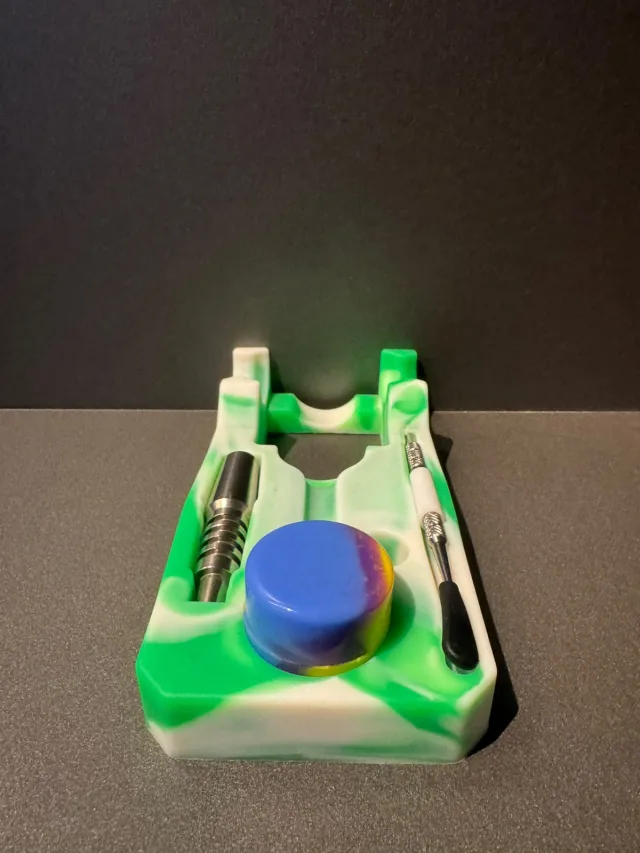 Kit Organizador de Silicone Rasta para Coletor