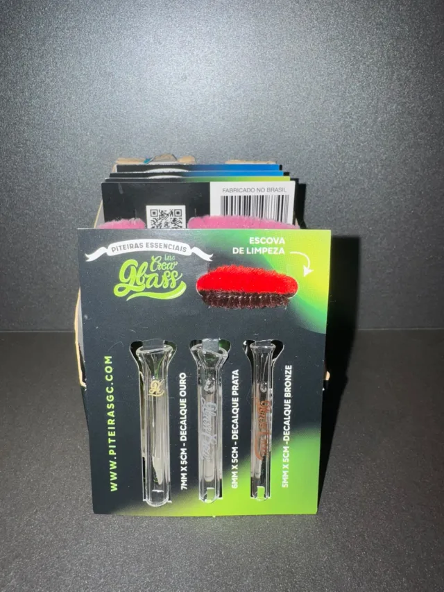 Kit Piteiras de Vidro