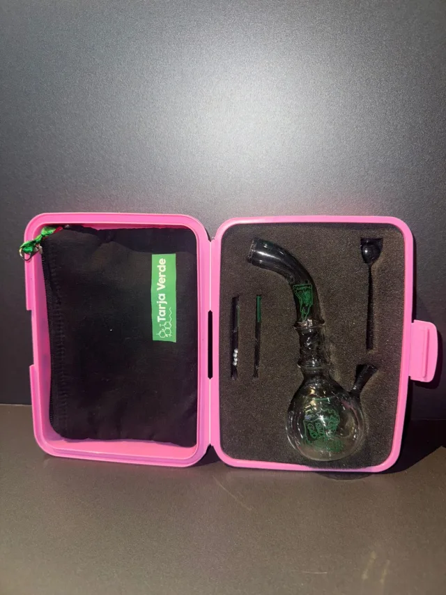 Mini Bong de Vidro – Kit Completo