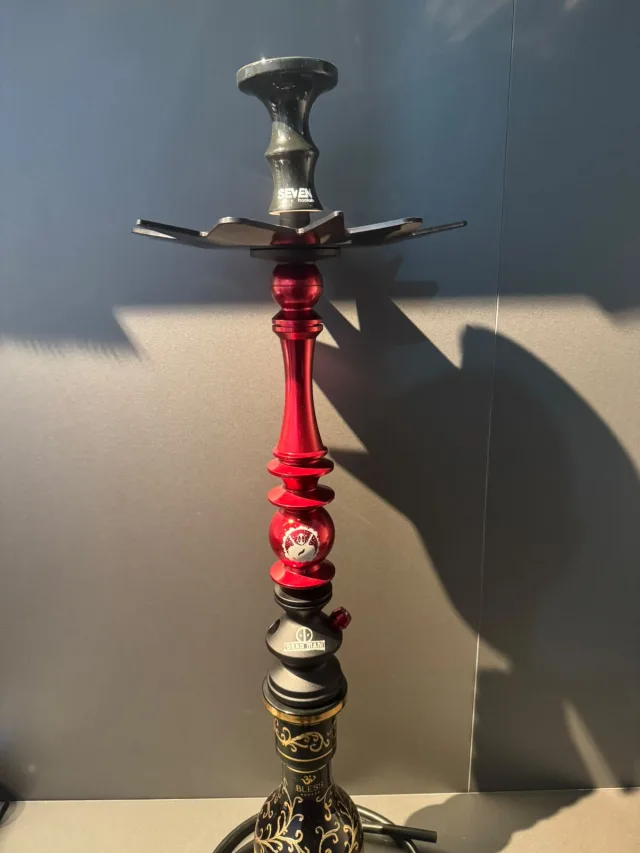 Narguilé Completo Bless Hookah + Dead Man + Seven Hookah - Tamanho G