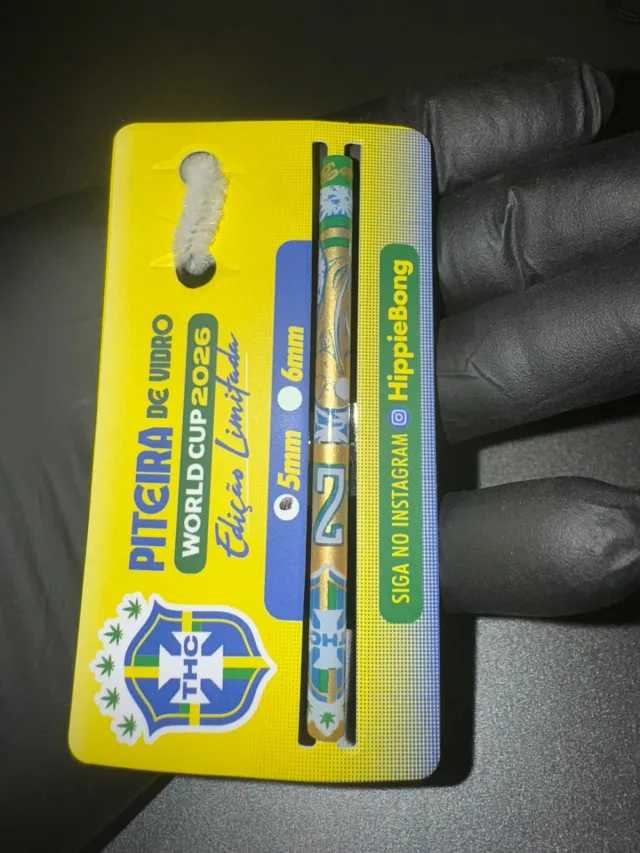 Piteira de Vidro Hippie Bong – Edição Limitada