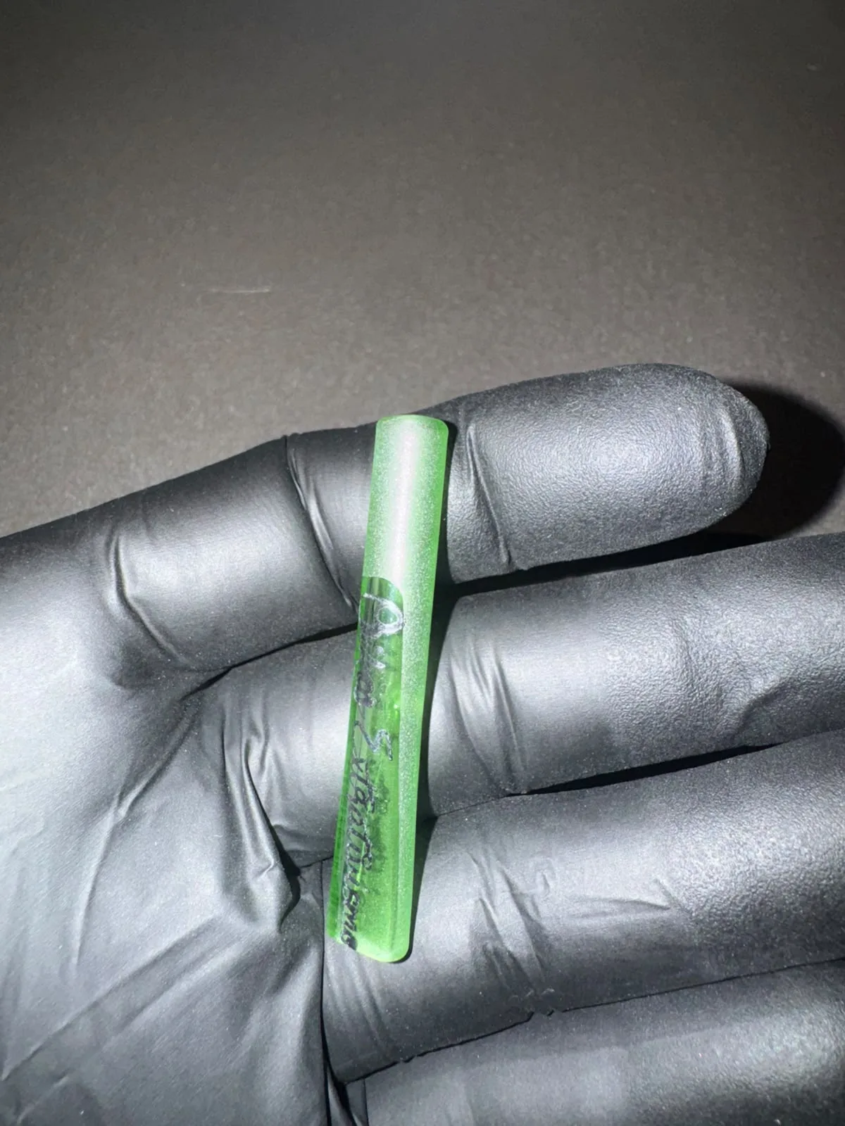 Piteira de Vidro Verde