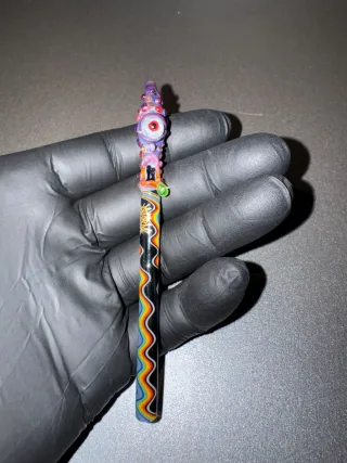 Piteira de Vidro Wigwag Monstrinho