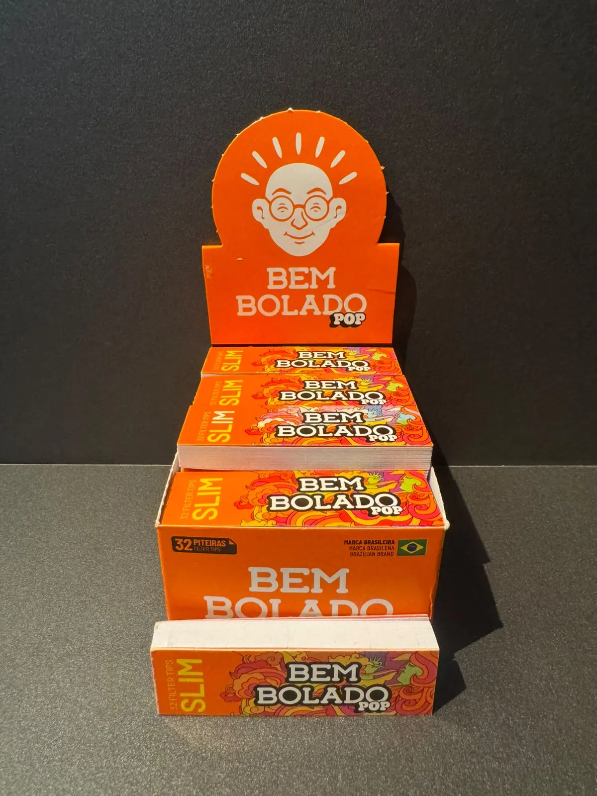 Piteira Papel Bem Bolado Slim Pop