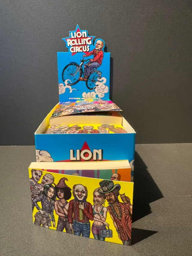 Piteira Papel Lion Rolling Circus Mega Longa