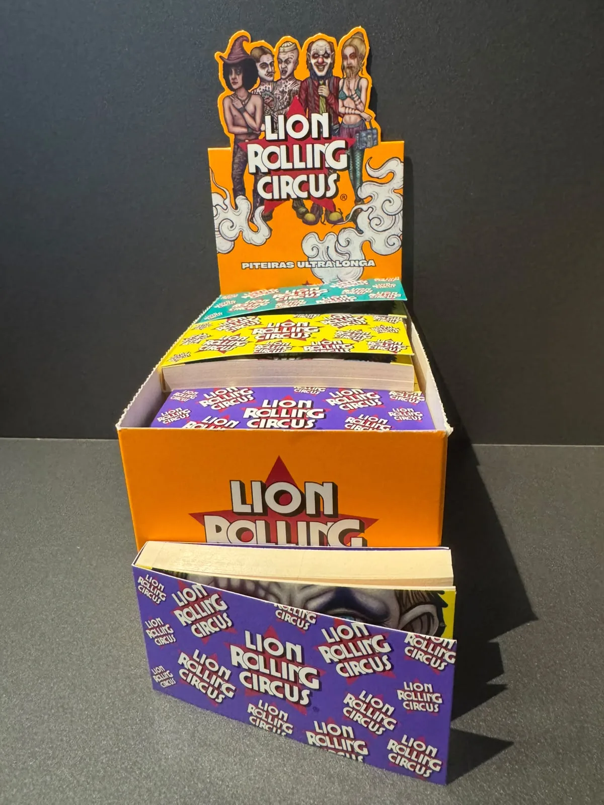Piteira Papel Lion Rolling Circus Ultra Longa