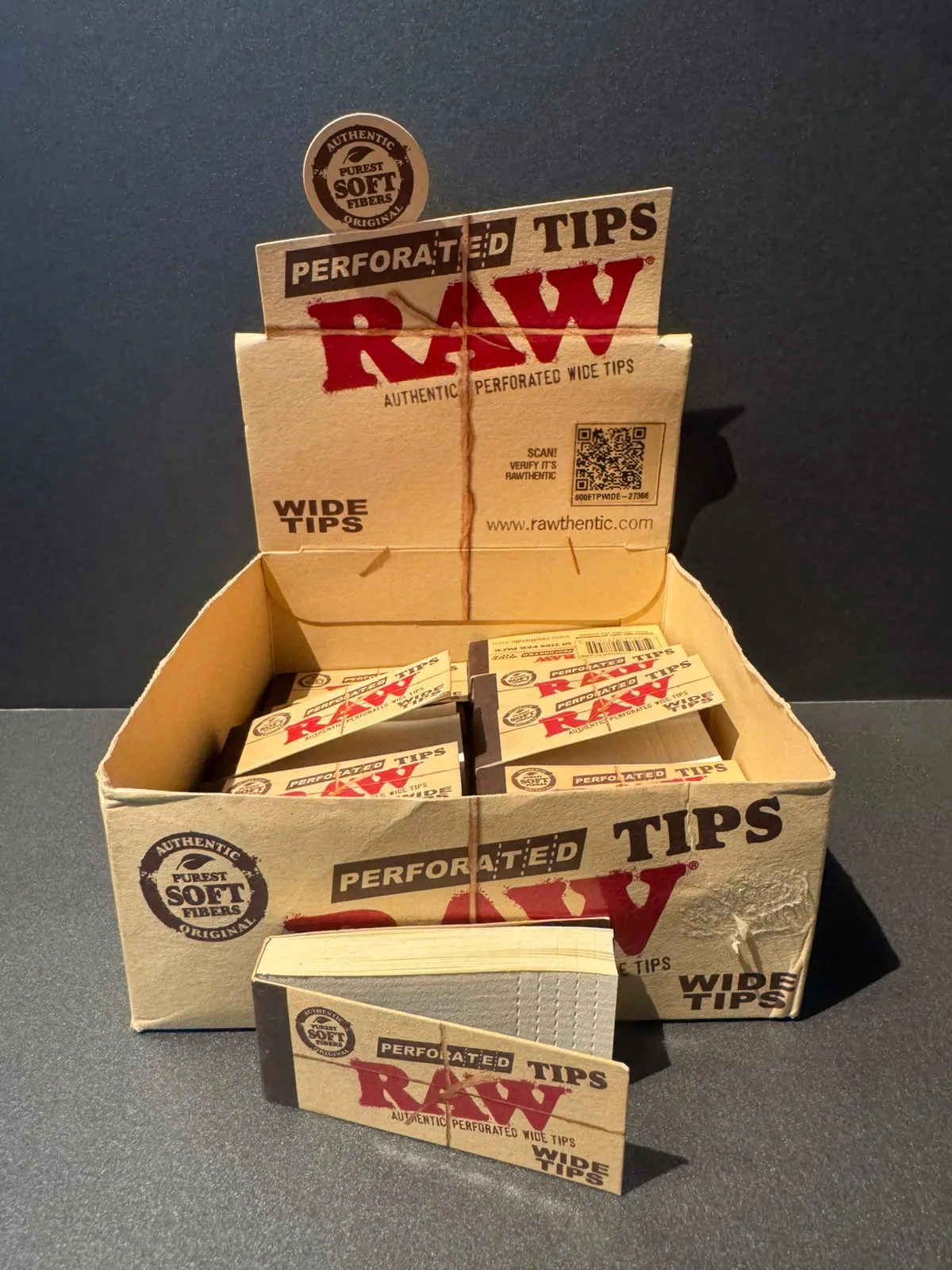 Piteira Papel RAW Wide Tips