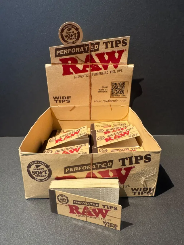 Piteira Papel RAW Wide Tips