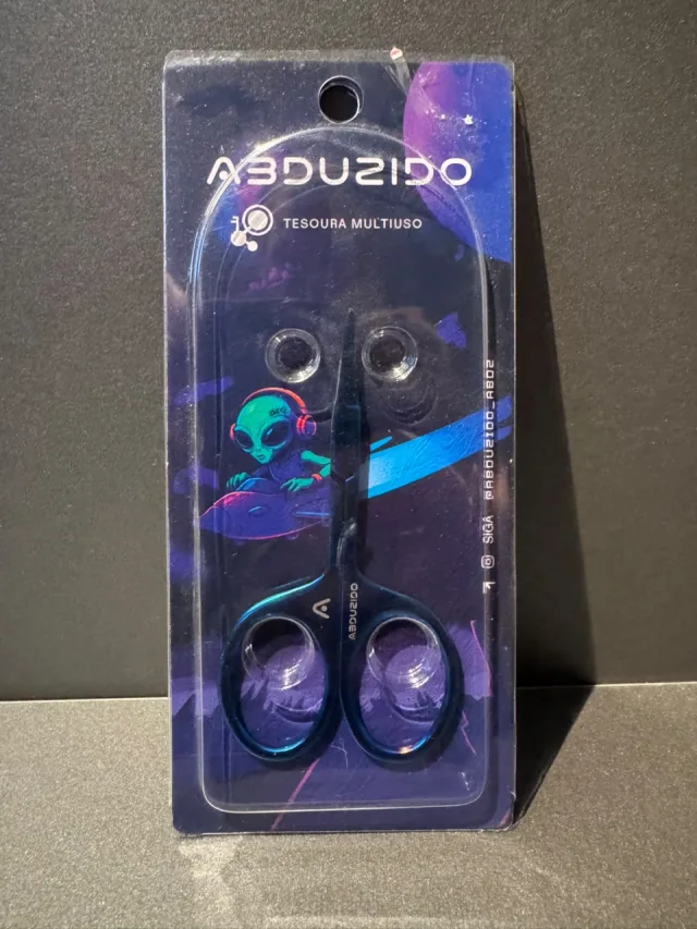 Tesoura Abduzido Premium – Azul Metálico