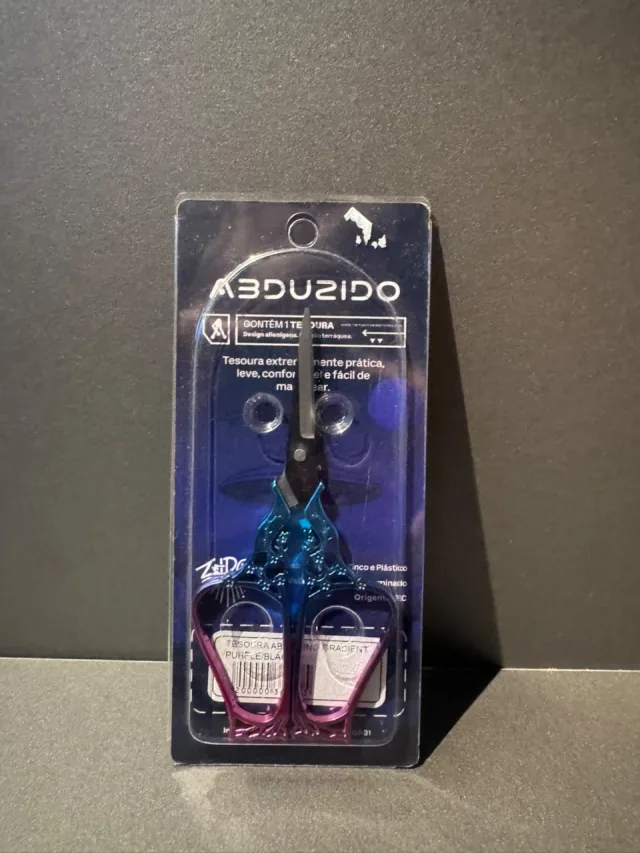 Tesoura Abduzido Premium – Degradê Azul/Roxo