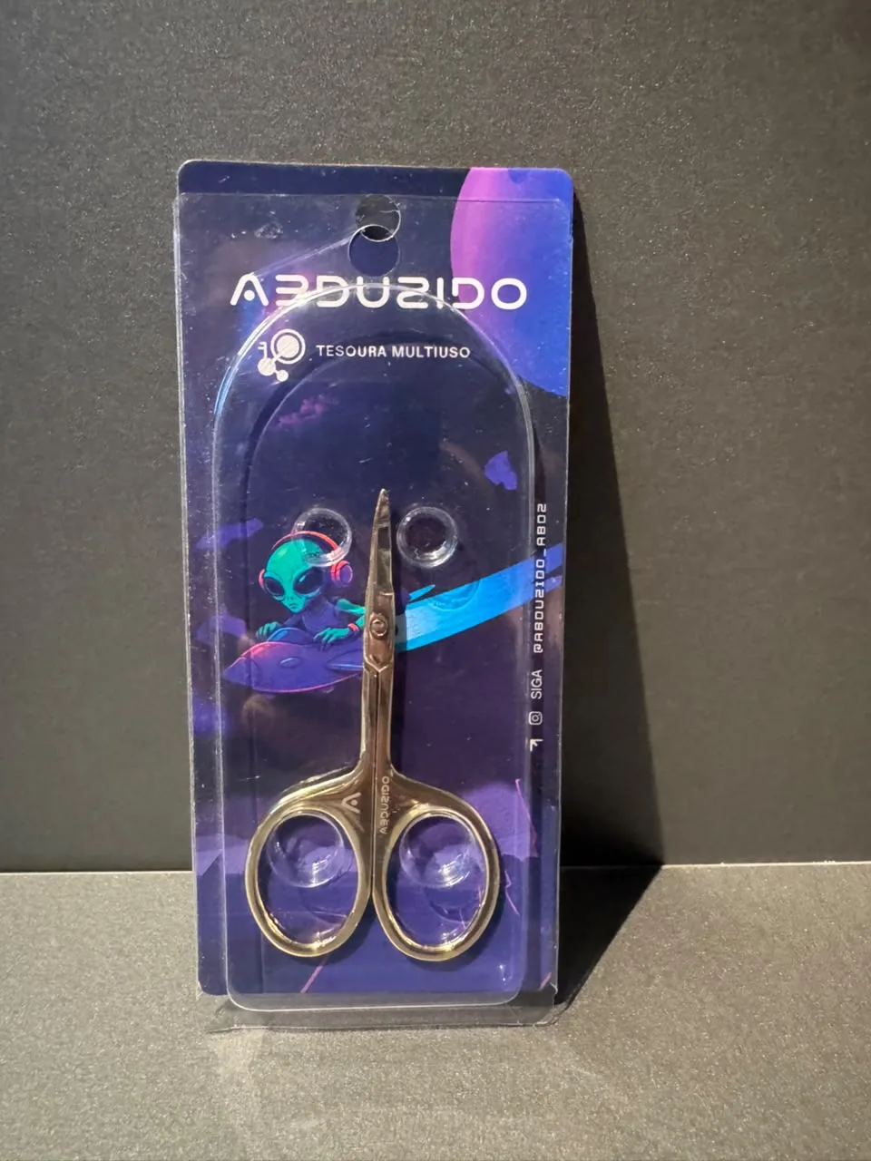 Tesoura Abduzido Premium – Gold