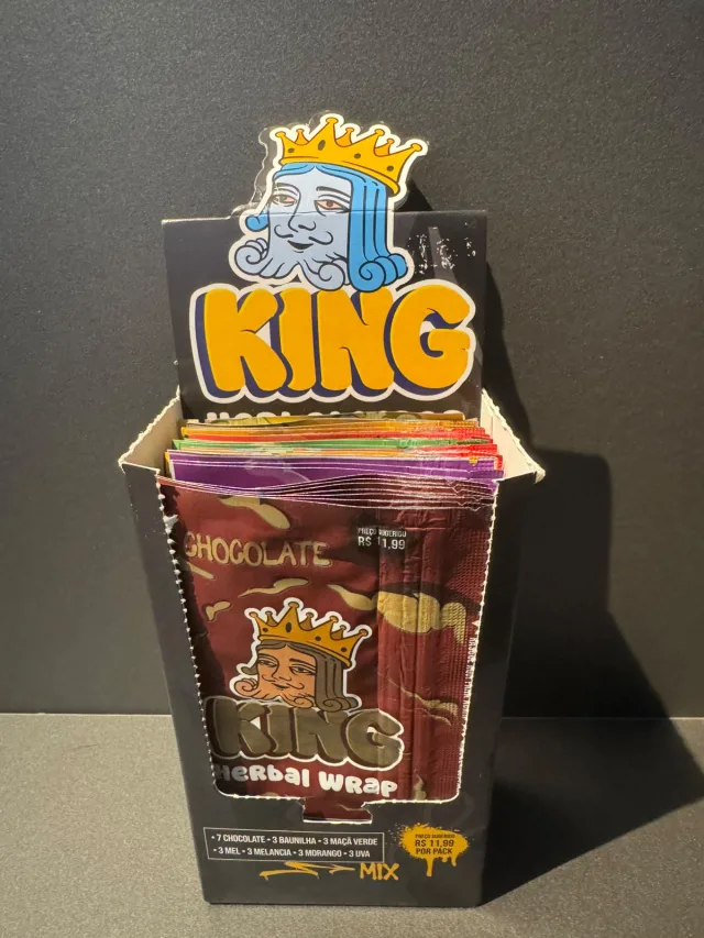 👑 King Herbal Wrap – 5 Unidades